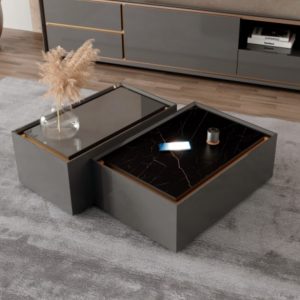 Mesa Centro Dorados